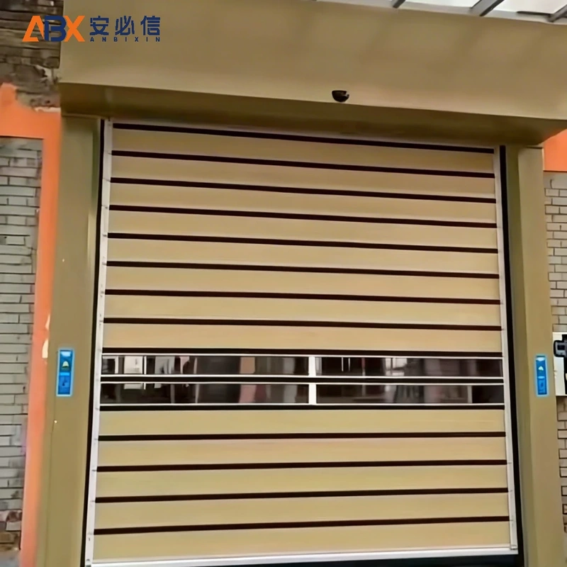 果洛藏族自治州螺旋式高速门